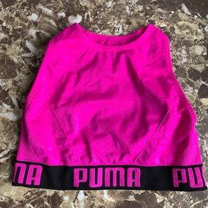 Puma Fuchsia Sports Bra sz M